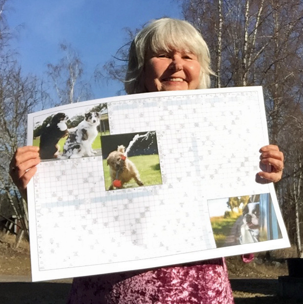 Korsordsposter hundar 2